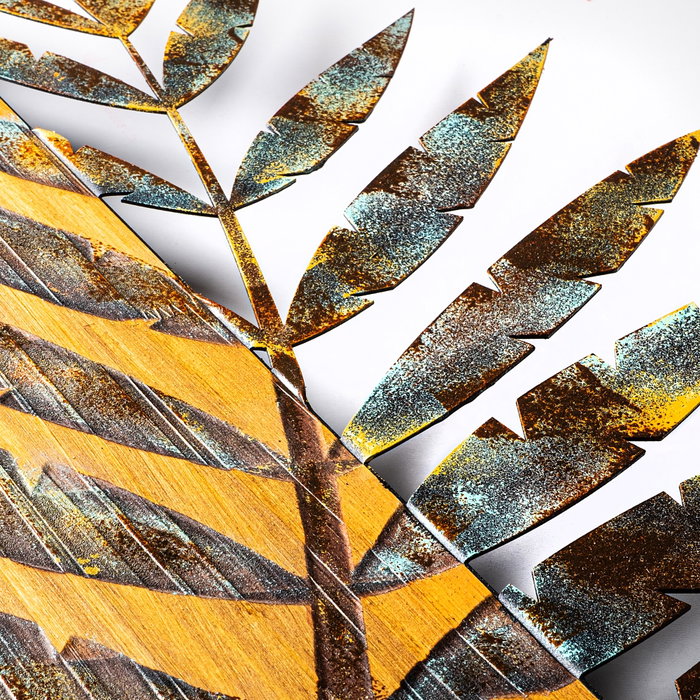 Wallity Leaf 3-1 Escultura de pared multicolor